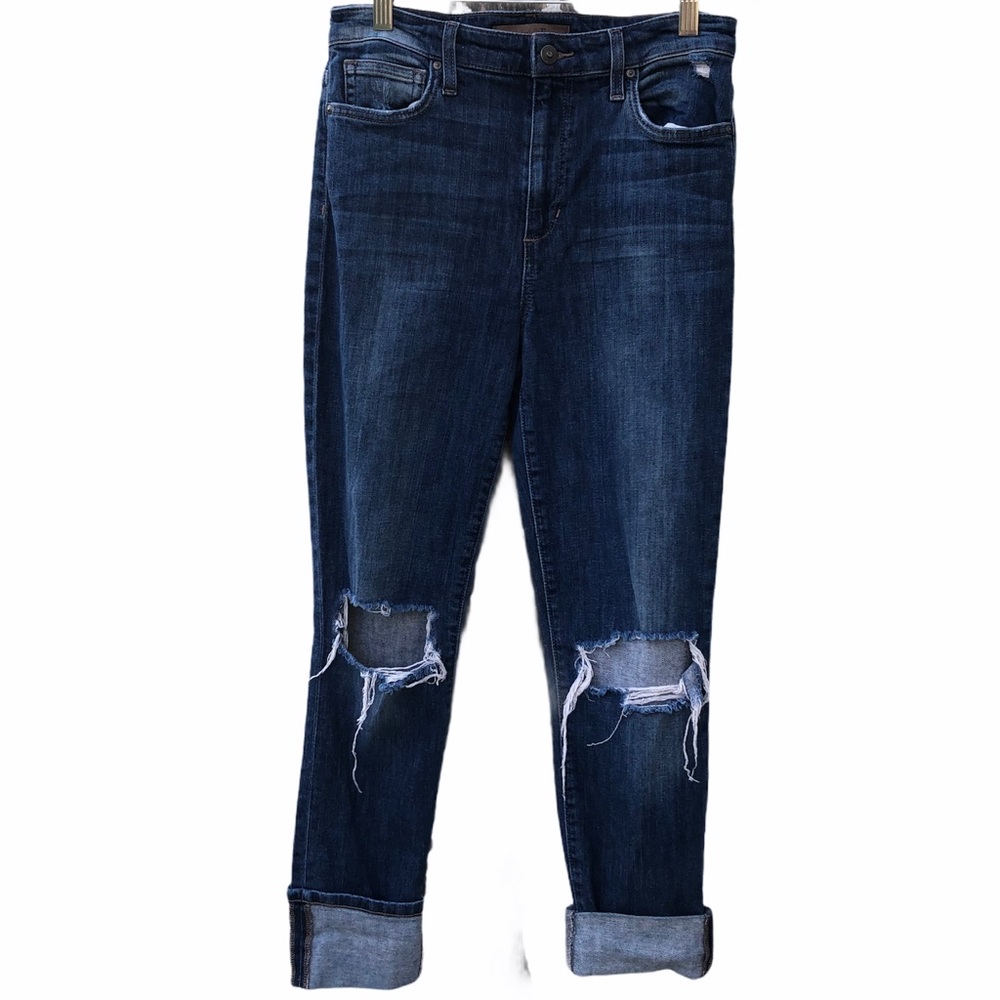 Joe’s high rise crop jeans